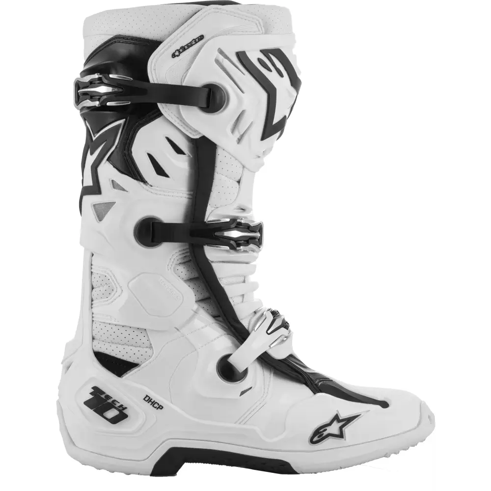 Tech 10 Supervented Boots White Sz 08