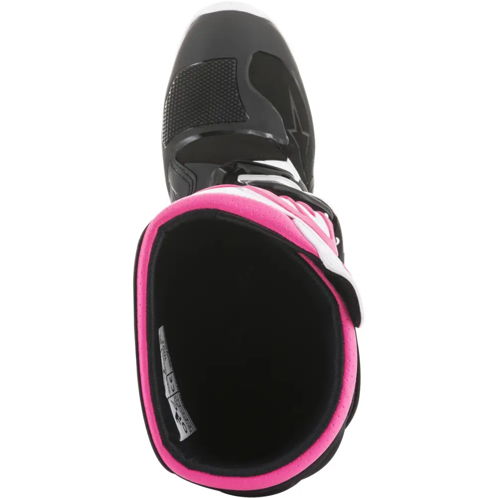 Tech 3 Stella Boots Black/White/Pink Sz 07