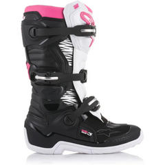 Tech 3 Stella Boots Black/White/Pink Sz 08