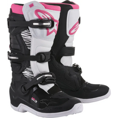 Tech 3 Stella Boots Black/White/Pink Sz 08