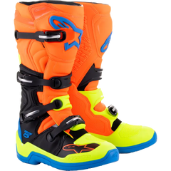 Tech 5 Boots Blue/Orange/Yellow Fluo Sz 5