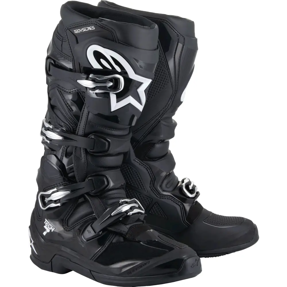 Tech 7 Boots Black 8