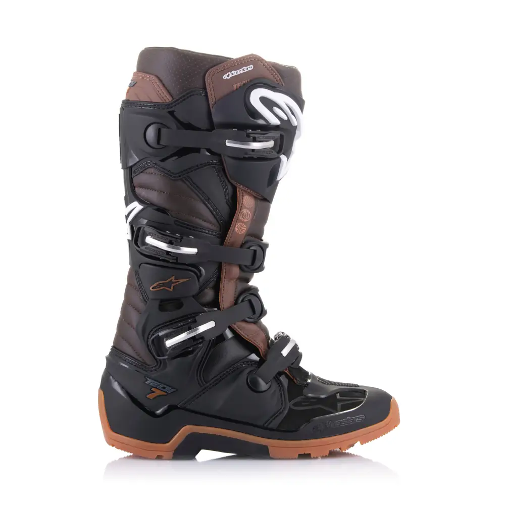 Tech 7 Enduro Boots Black/Dark Brown Sz 12