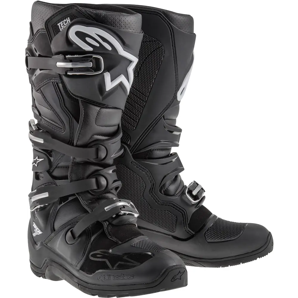Tech 7 Enduro Boots Black Sz 07