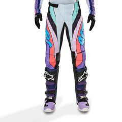 Techstar Le Imperial Pants Double Purple/Blue/Black Sz 40