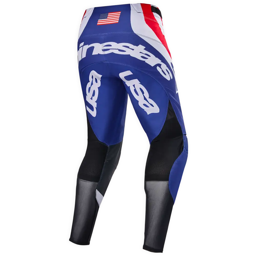 Techstar Union Le Pants Brt Red/Dk Blue/Wht 34