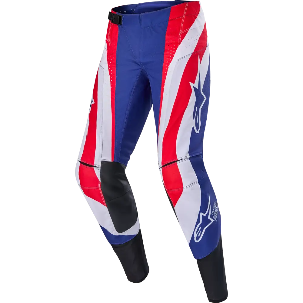 Techstar Union Le Pants Brt Red/Dk Blue/Wht 38