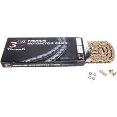 ThreeD 520 GP - Drive Chain - Gold - 120 Links 520GP3D-120G - Drive Train Group