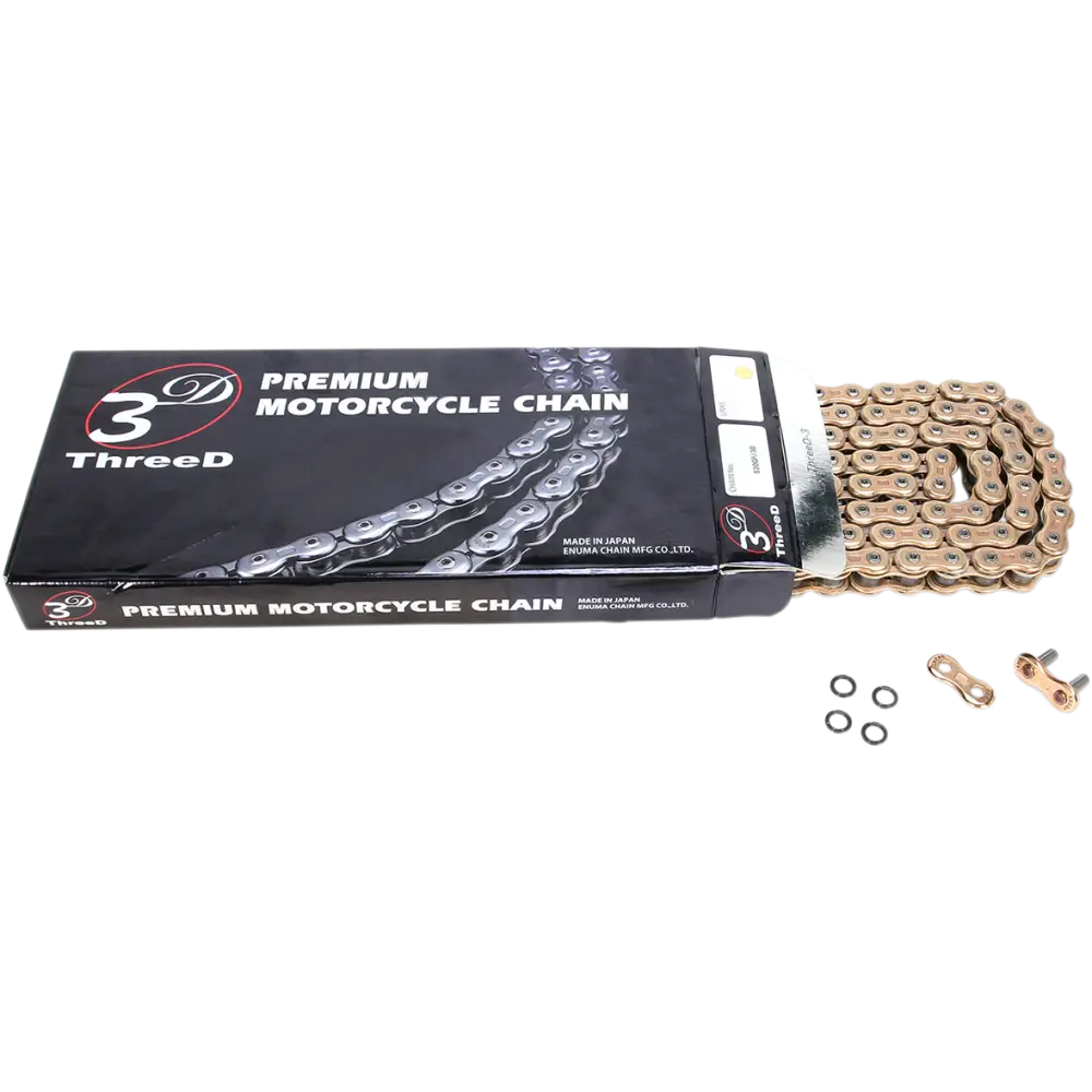 ThreeD 520 GP - Drive Chain - Gold - 120 Links 520GP3D-120G - Drive Train Group