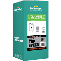 Top Speed Oil Change Kit 0.80l 10w/40 Kaw