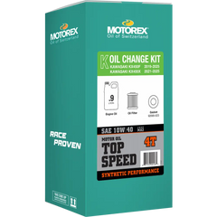 Top Speed Oil Change Kit 0.90l 10w/40 Kaw