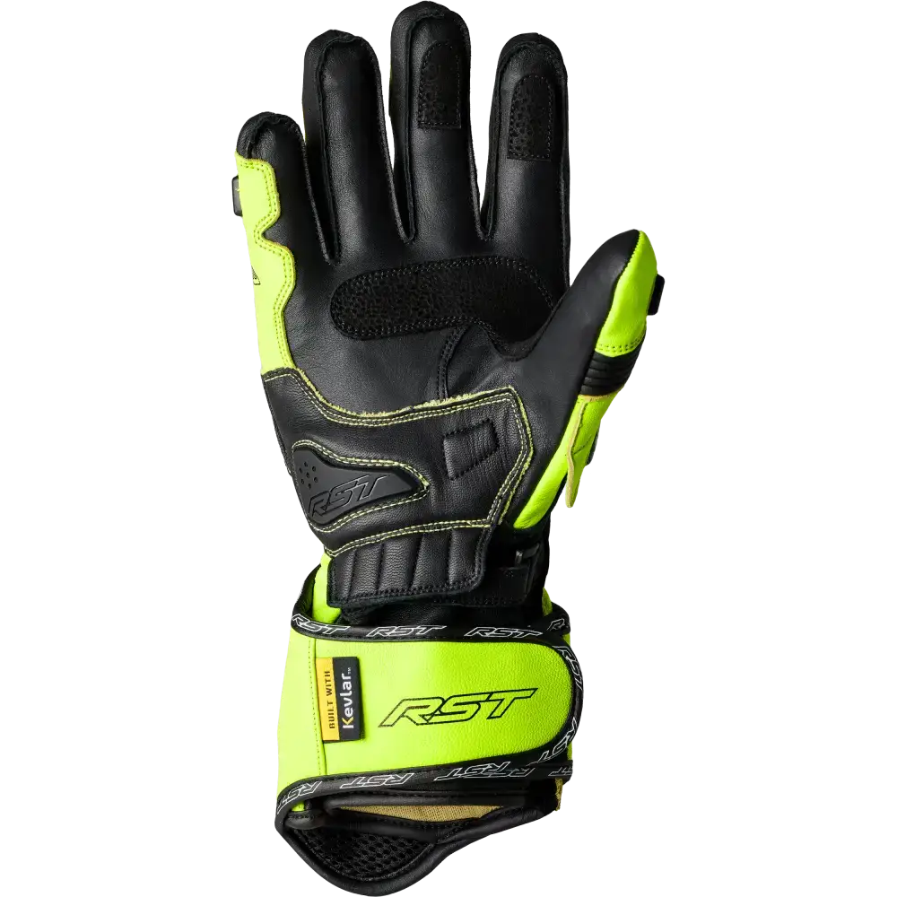 Tractech Evo 4 Ce Glove Neon Yellow/Black/Black Sm