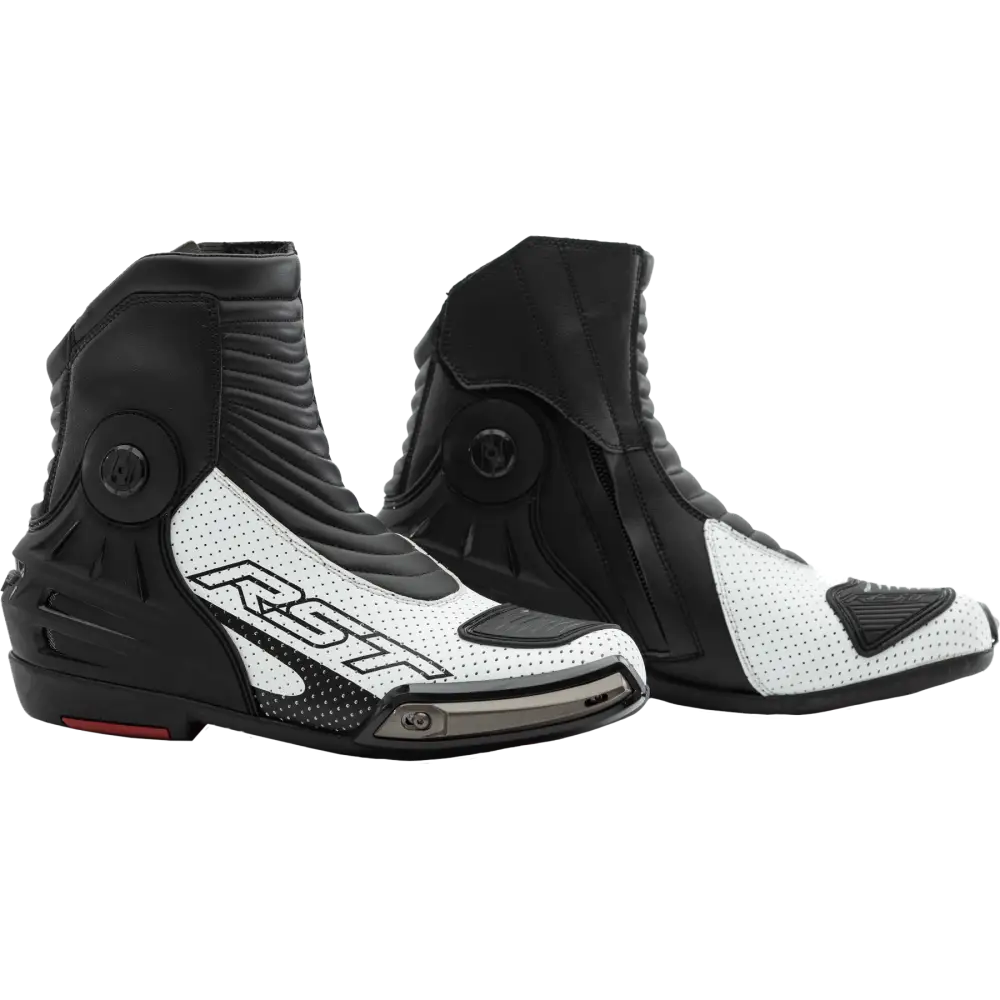 Tractech Evo Iii Short Ce Boot White / Black Sz 10
