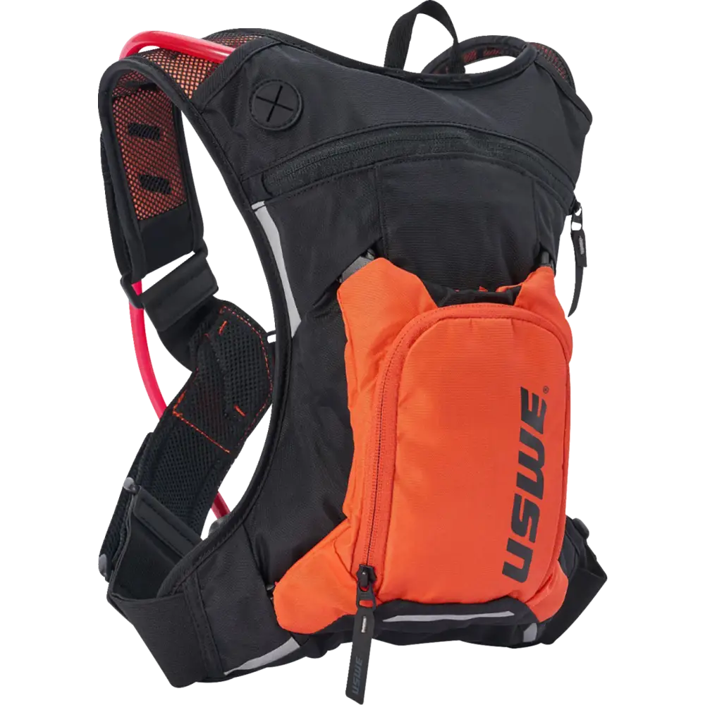 USWE Moto Hydration Pack - 3L - Factory Orange/Black 2033438