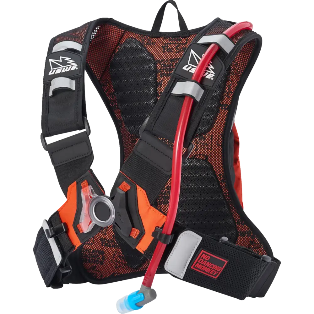 USWE Moto Hydration Pack - 3L - Factory Orange/Black 2033438