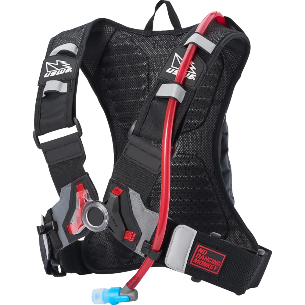 USWE Moto Hydration Pack - 3L - Carbon Black/Gray 2033401