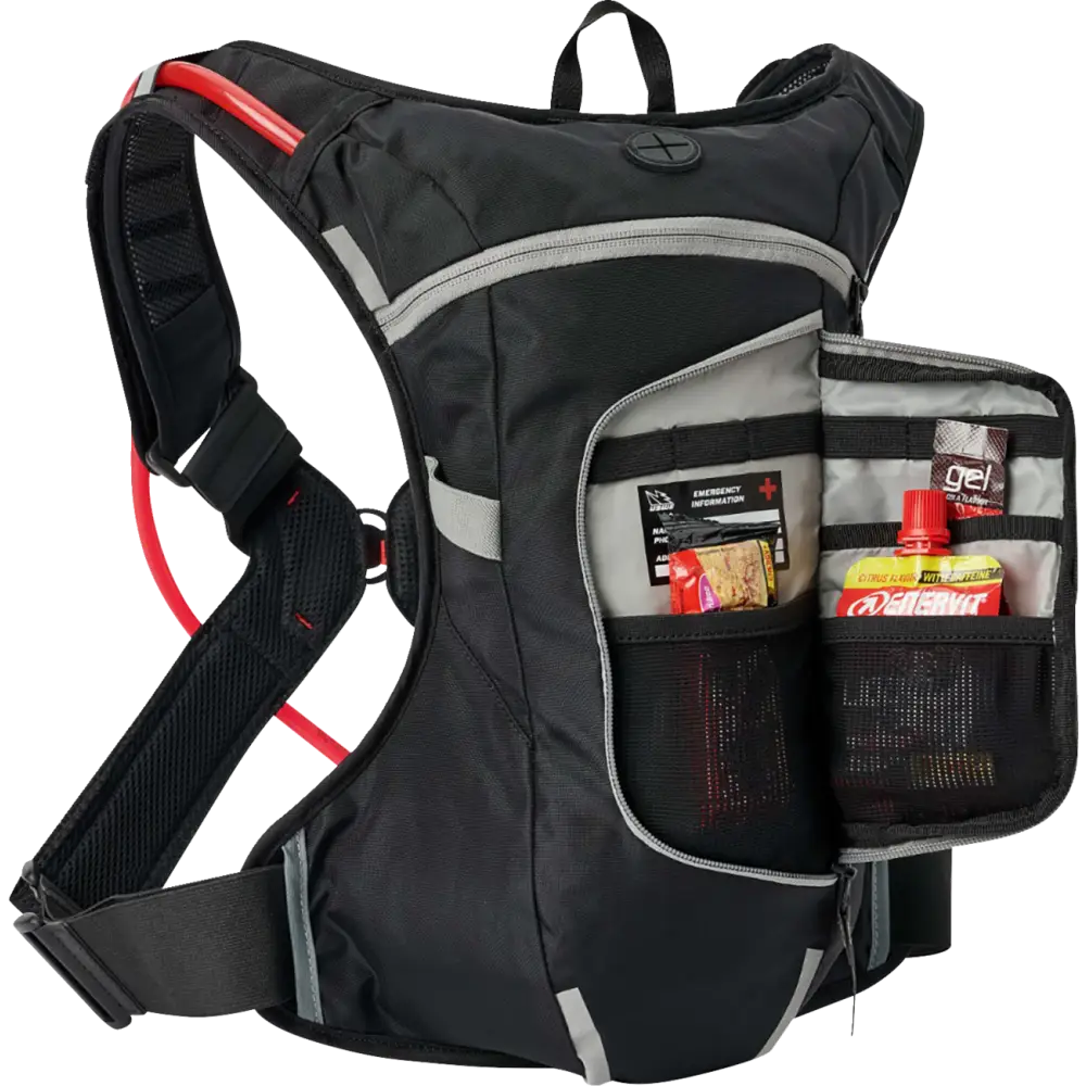 USWE Moto Hydration Pack - 4L - Black/Gray 204059001