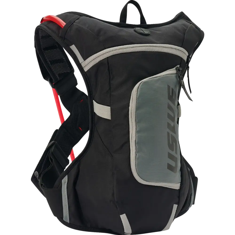 USWE Moto Hydration Pack - 4L - Black/Gray 2043401