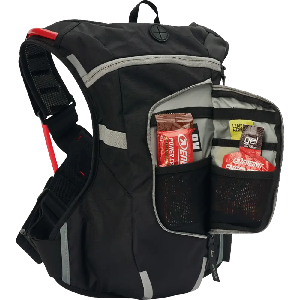 USWE Moto Hydration Pack - 4L - Black/Gray 2043401