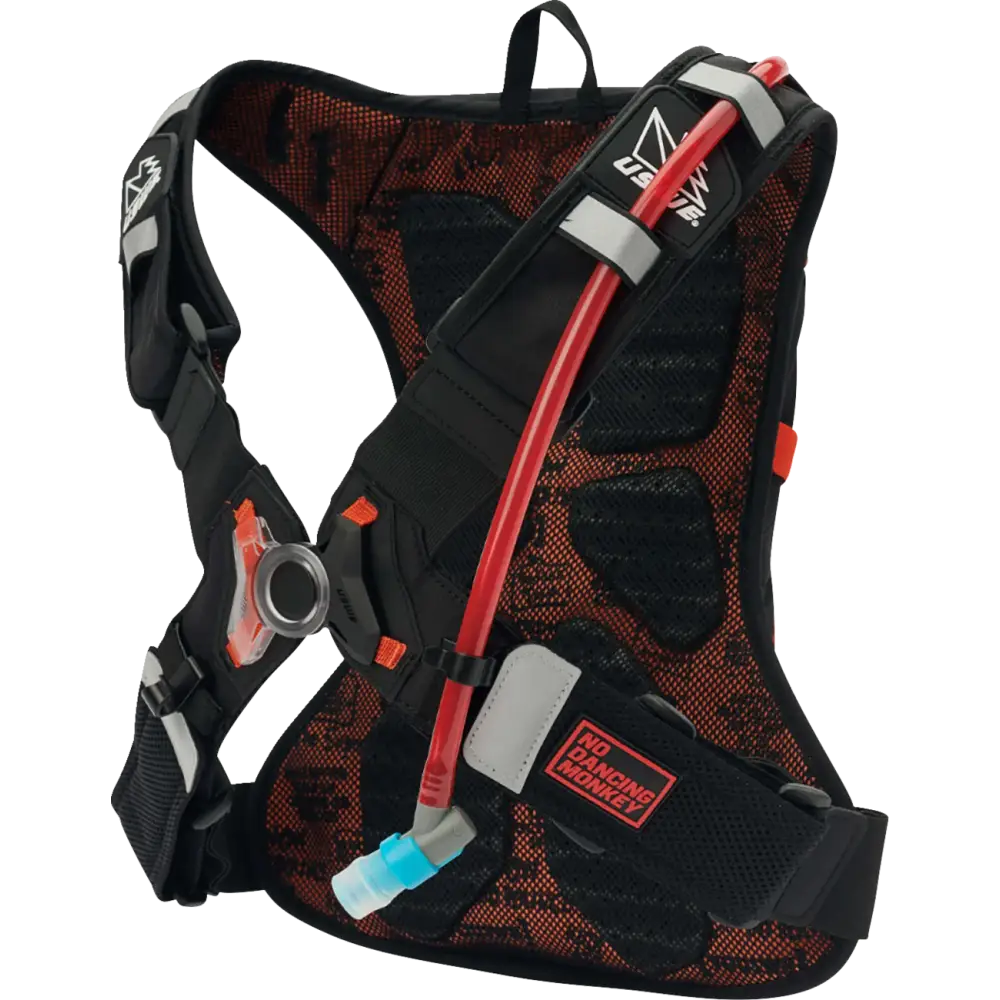 USWE Moto Hydration Pack - 4L - Orange/Black 2043438