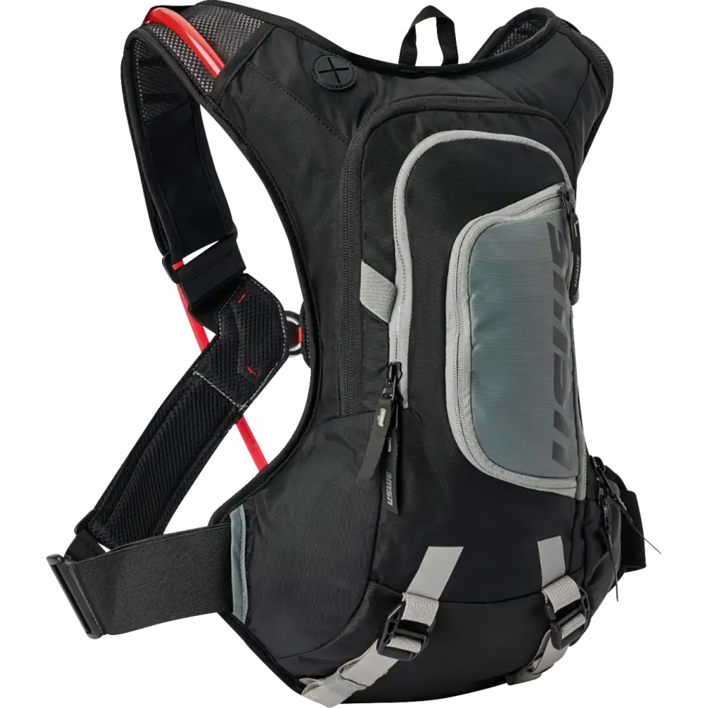 USWE Moto Hydration Pack - 8L - Black/Gray 208059001