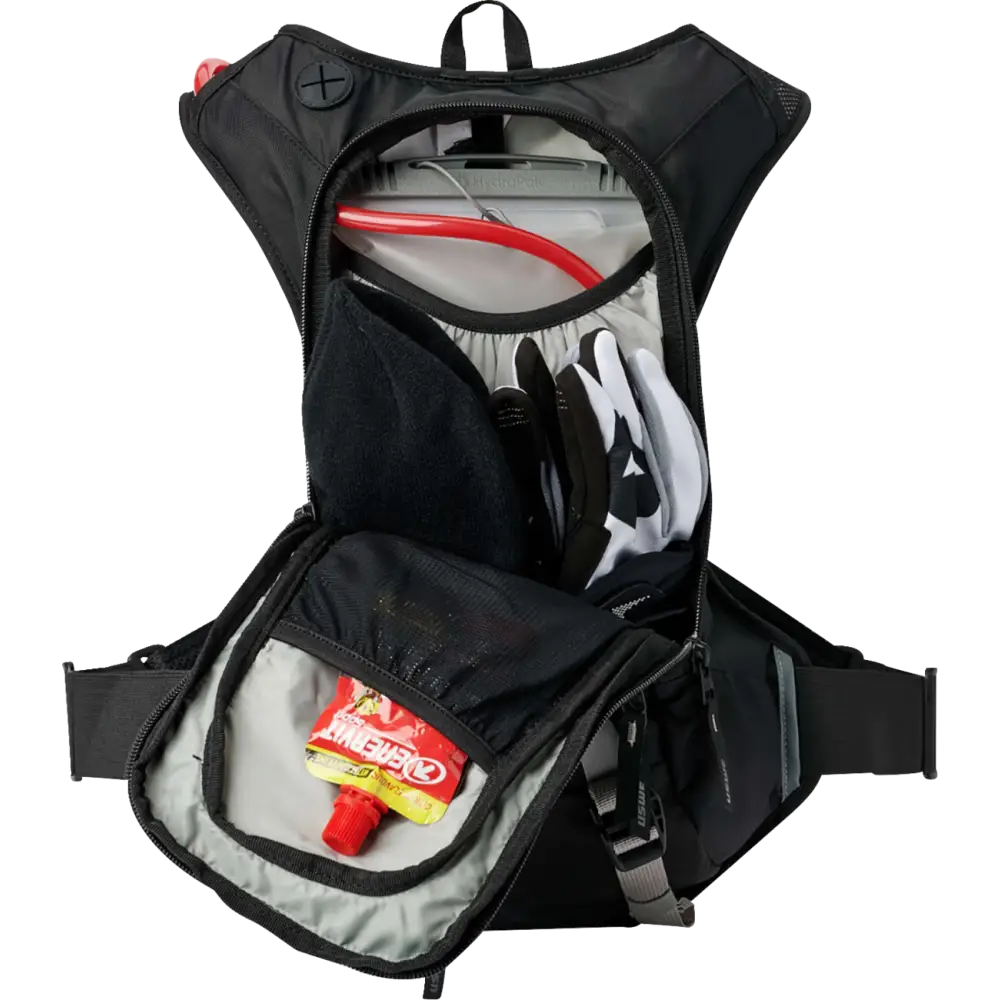 USWE Moto Hydration Pack - 8L - Black/Gray 208059001