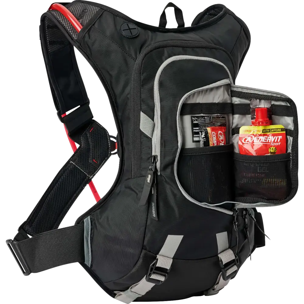 USWE Moto Hydration Pack - 8L - Black/Gray 208059001