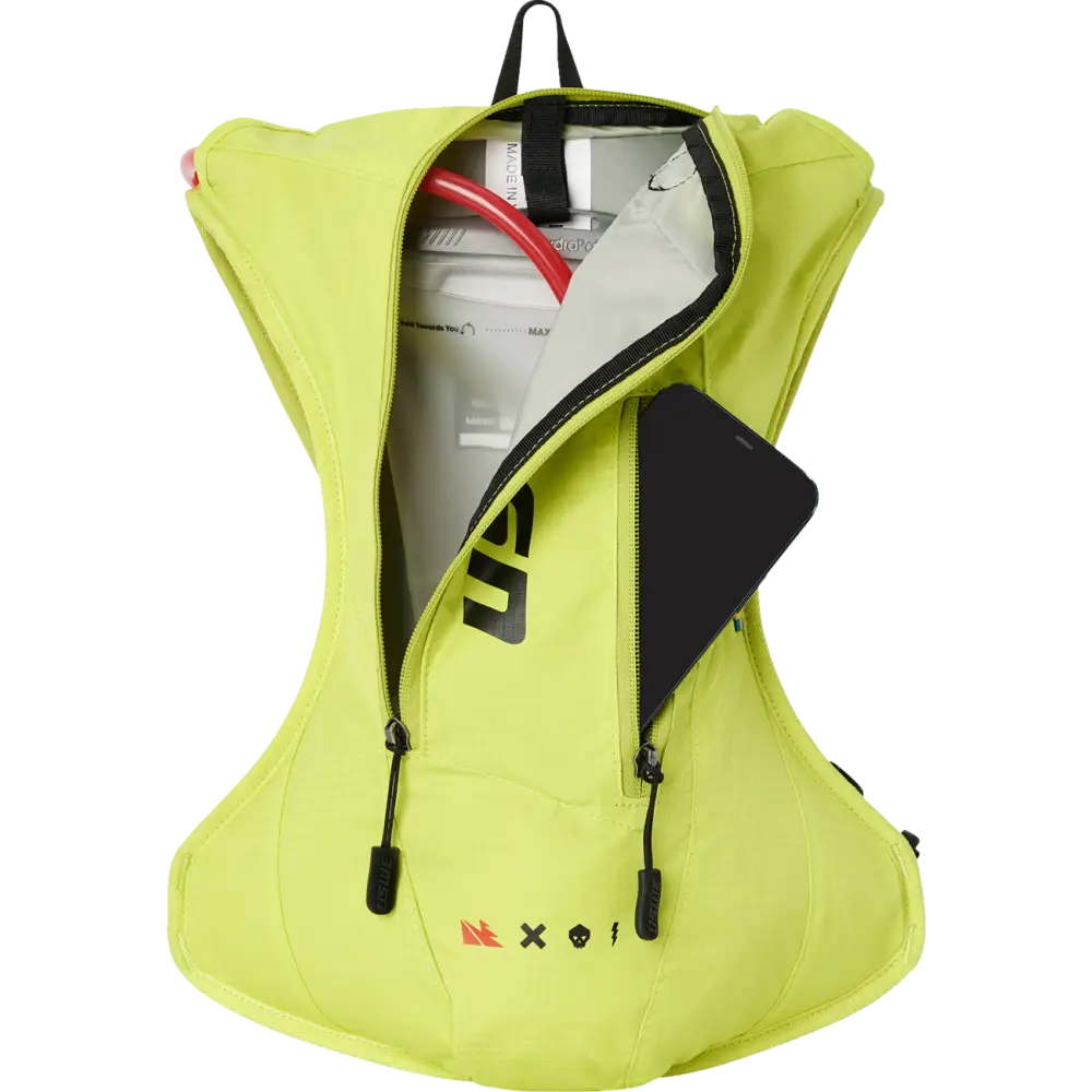 USWE Outlander Hydration Pack - 4L - Crazy Yellow 204077002