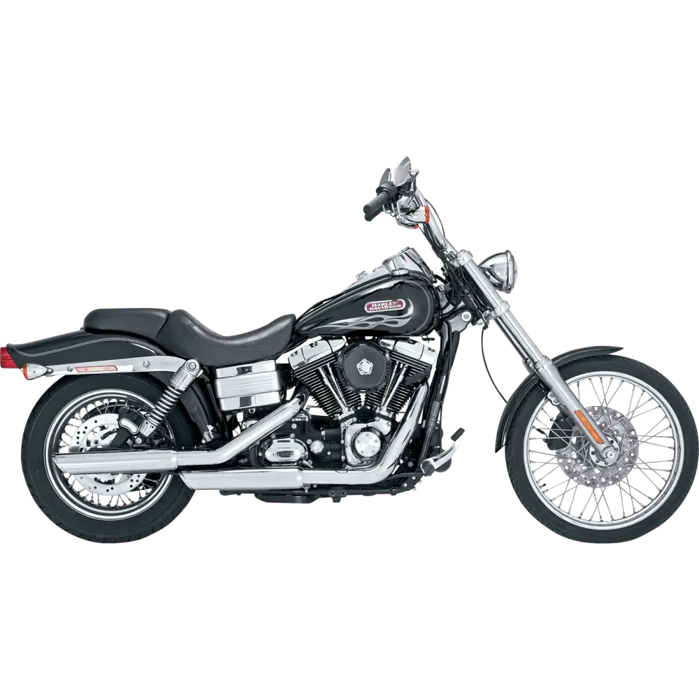 VANCE & HINES 3" Twin Slash Slip-On Muffler - Chrome 16337