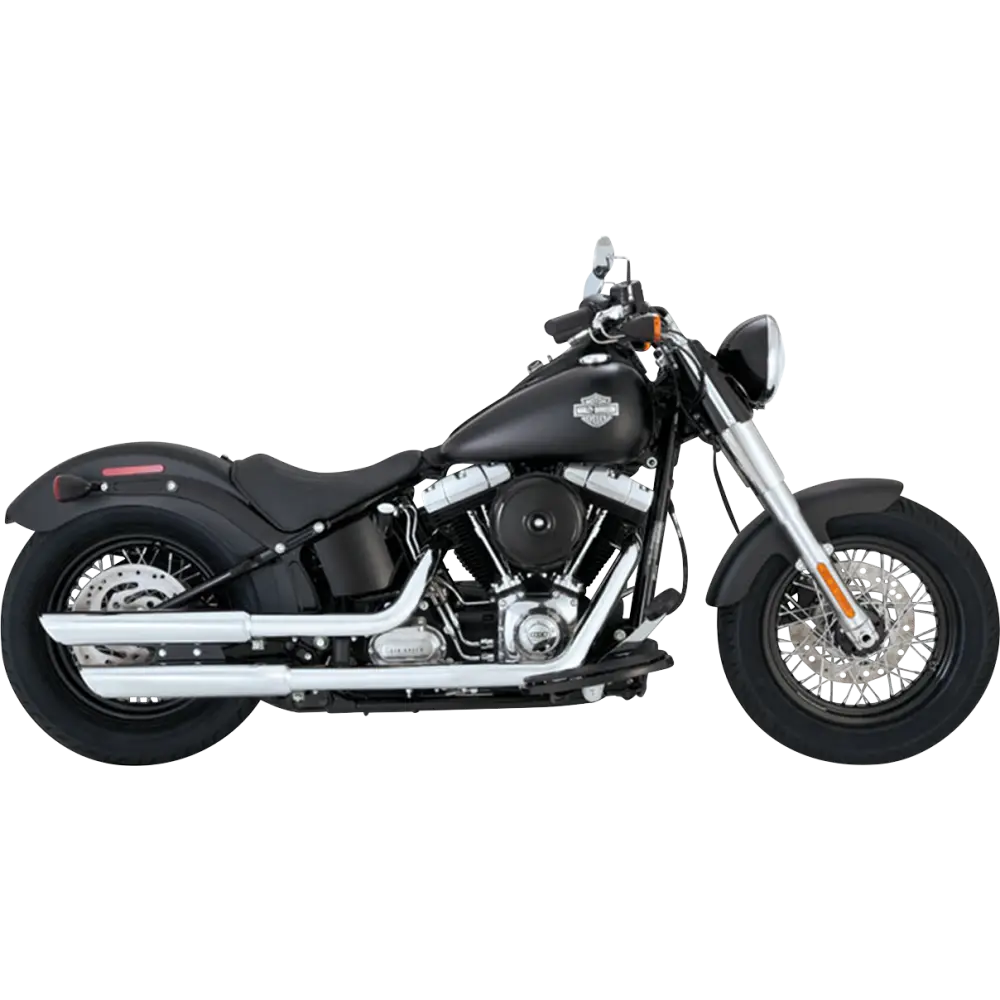 VANCE & HINES 3" Twin Slash Slip-On Muffler - Chrome 16341