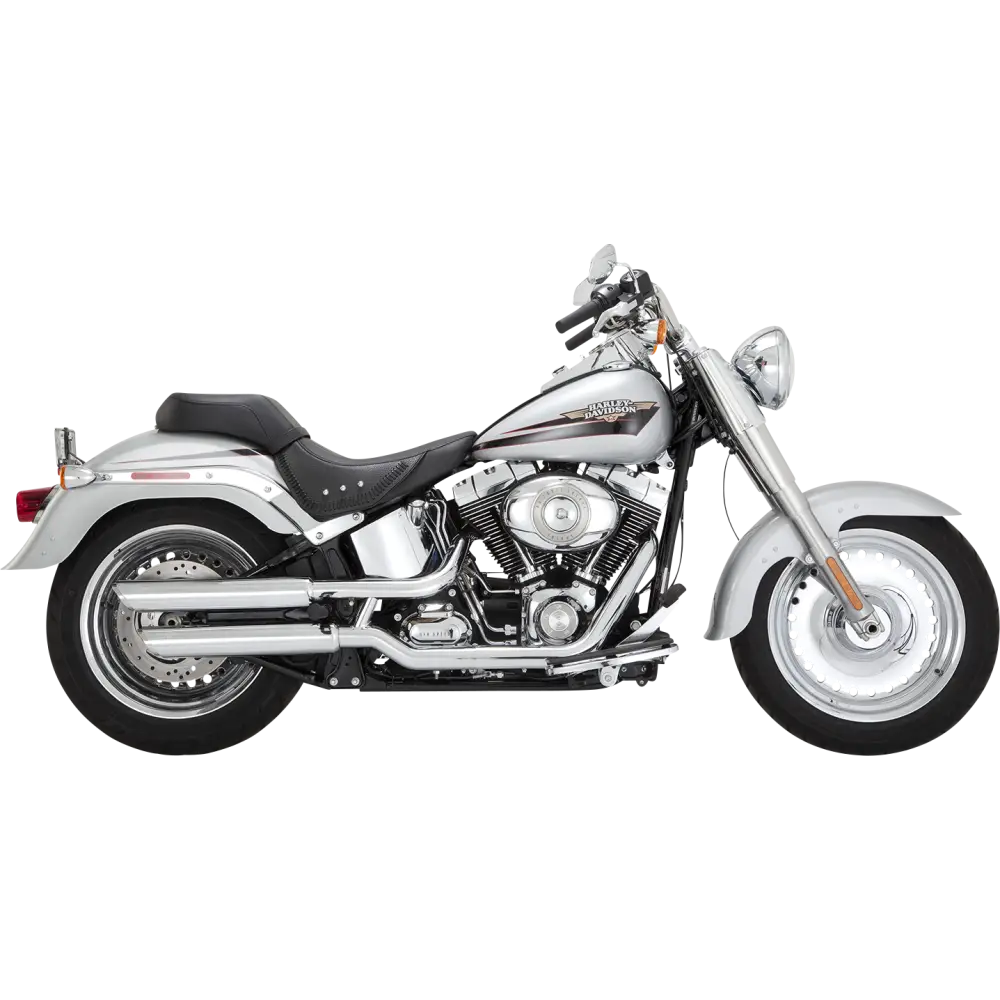 VANCE & HINES 3" Twin Slash Slip-On Muffler - Chrome 16343