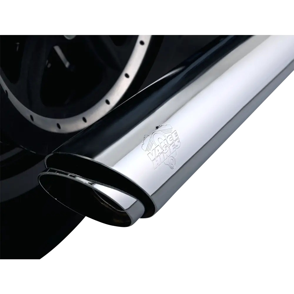 VANCE & HINES 3" Twin Slash Slip-On Muffler - Chrome 16361
