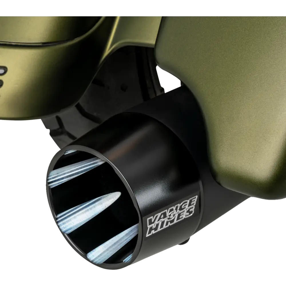 VANCE & HINES Blackbird 450 Slip-On Mufflers - Black 46792