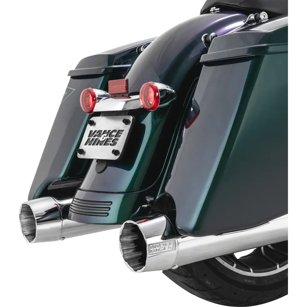 VANCE & HINES Blackbird 450 Slip-On Mufflers - Chrome 16792