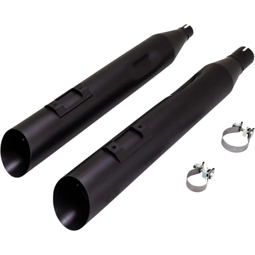 VANCE & HINES Blackslash 450 Slip-On Mufflers - Black 46764