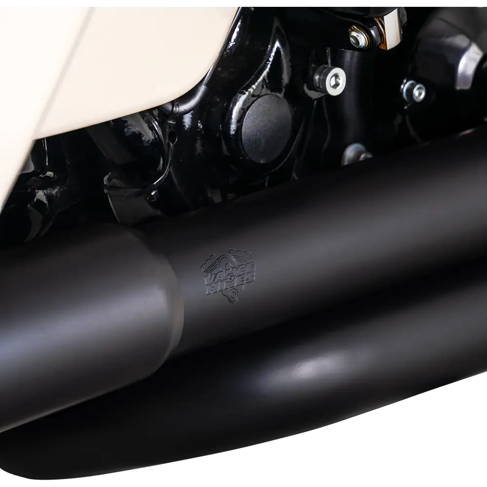 VANCE & HINES Dresser Duals Header System - Black 47351