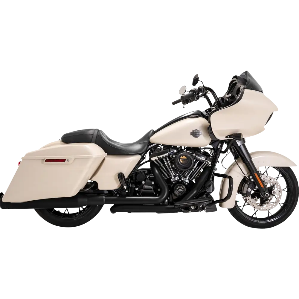 VANCE & HINES Dresser Duals Header System - Black 47351