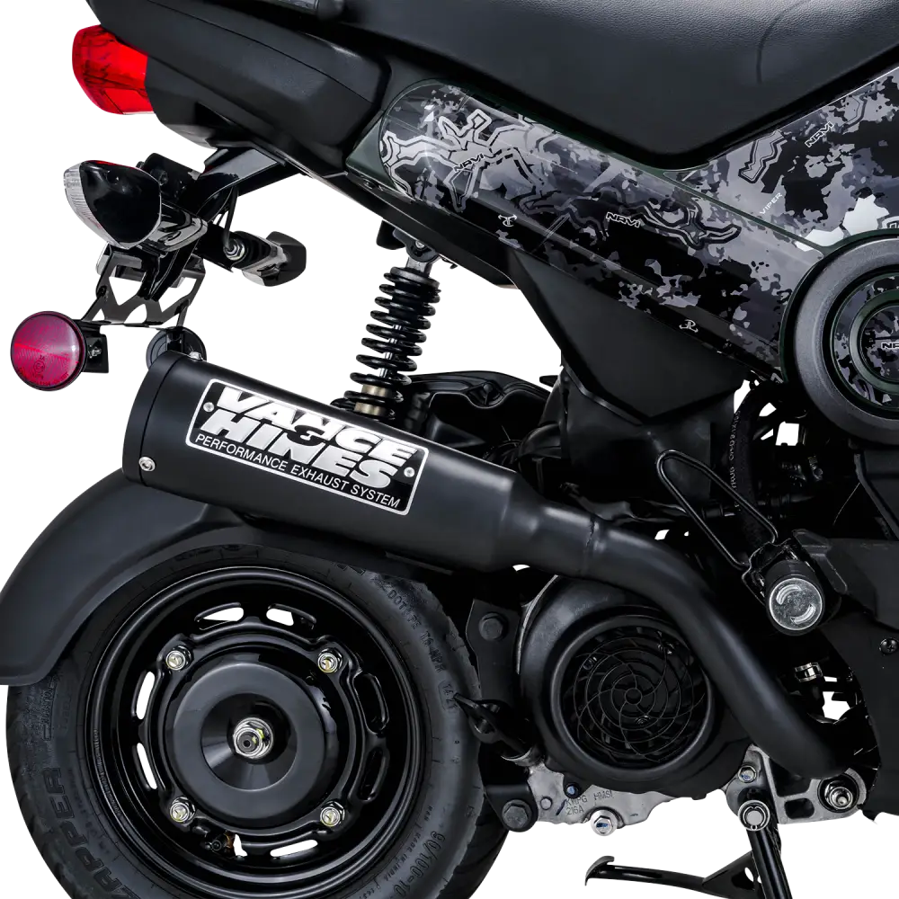 VANCE & HINES Upsweep Exhaust System - Black 48241