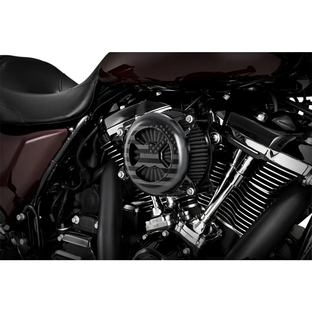 VANCE & HINES VO2 America Air Cleaner - Freedom Black 42045FG