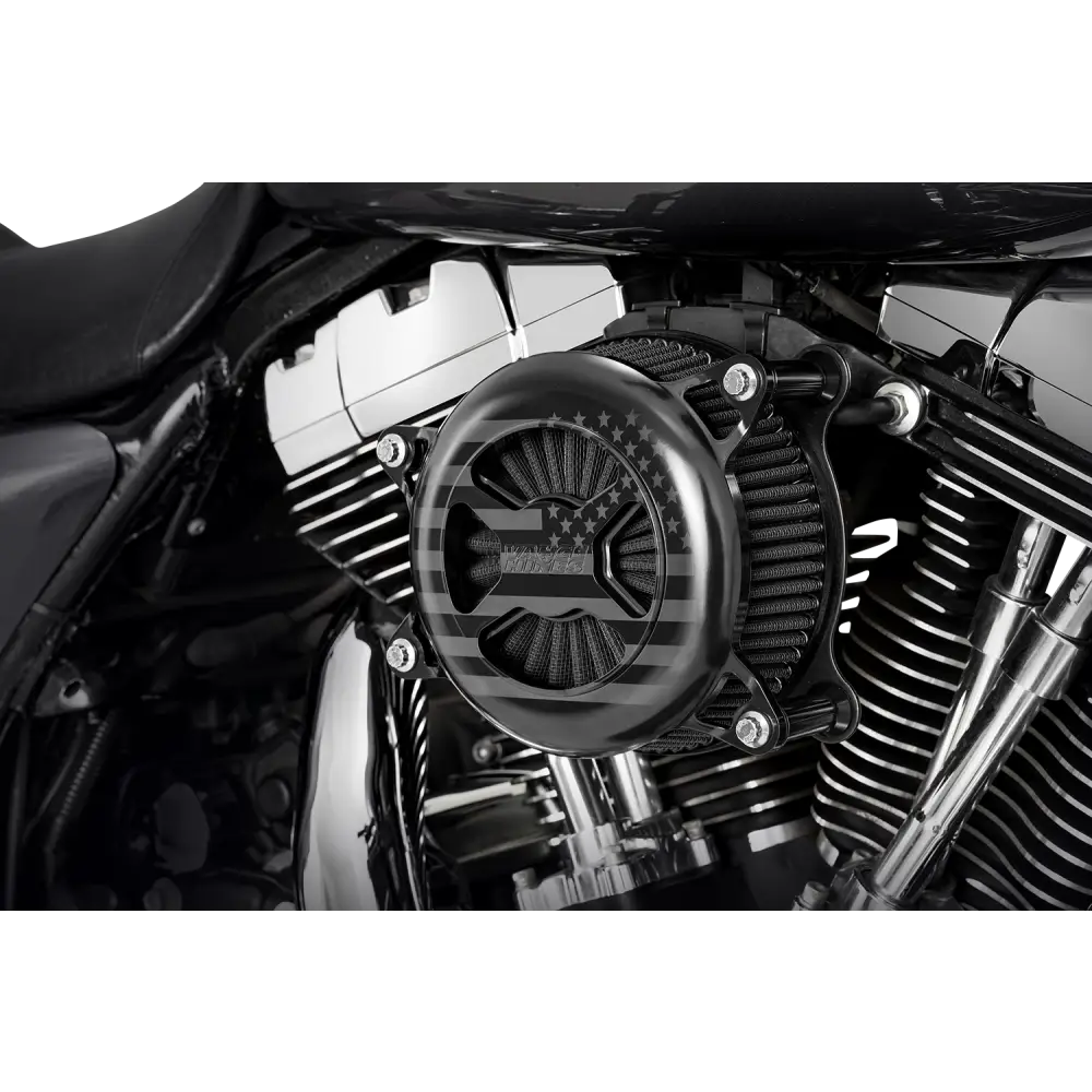 VANCE & HINES VO2 America Air Intake Kit - Black - Twin Cam 42343FG