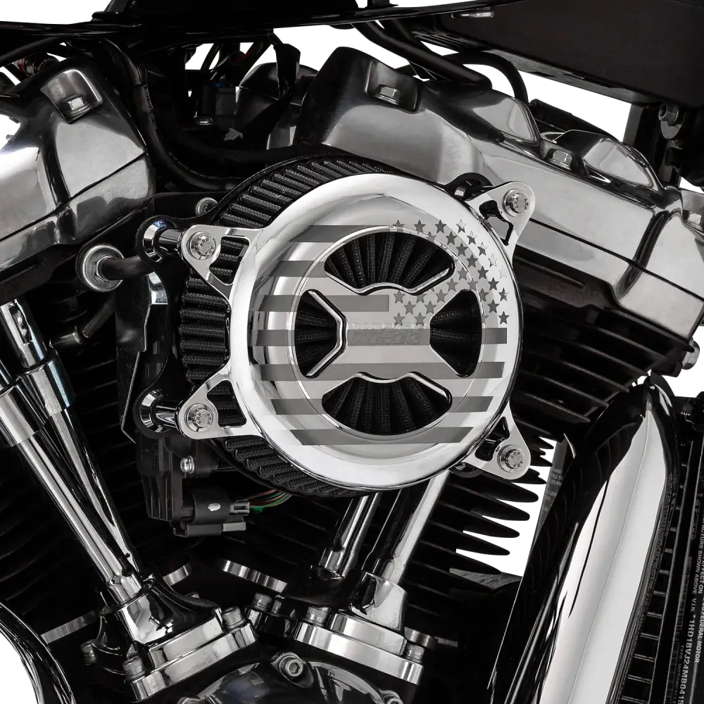 VANCE & HINES VO2 America Air Intake Kit - Chrome - M8 72045FG