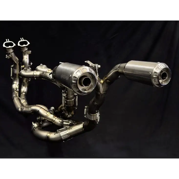 Vandemon Ducati Panigale V4 Titanium High Mount Exhaust System