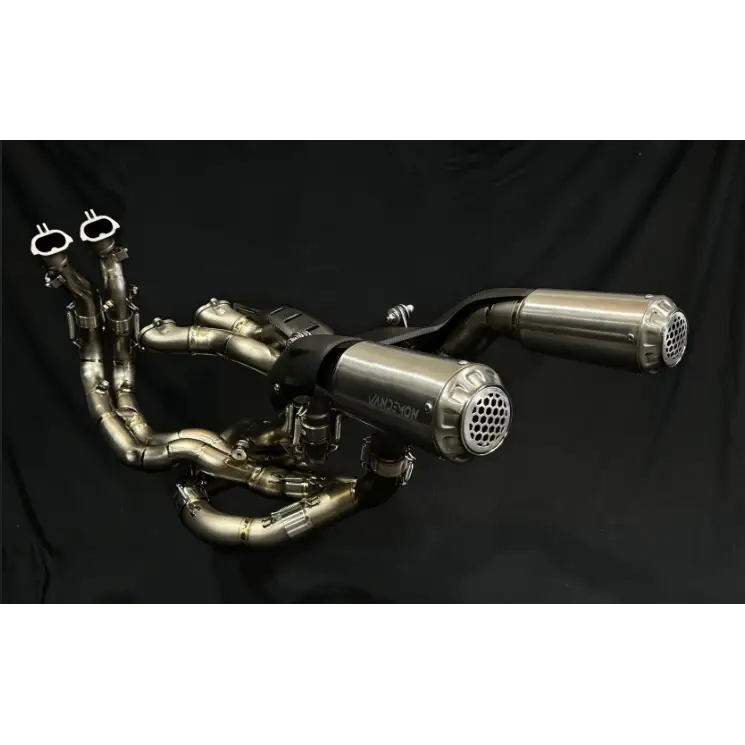 Vandemon Ducati Panigale V4 Titanium High Mount Exhaust System