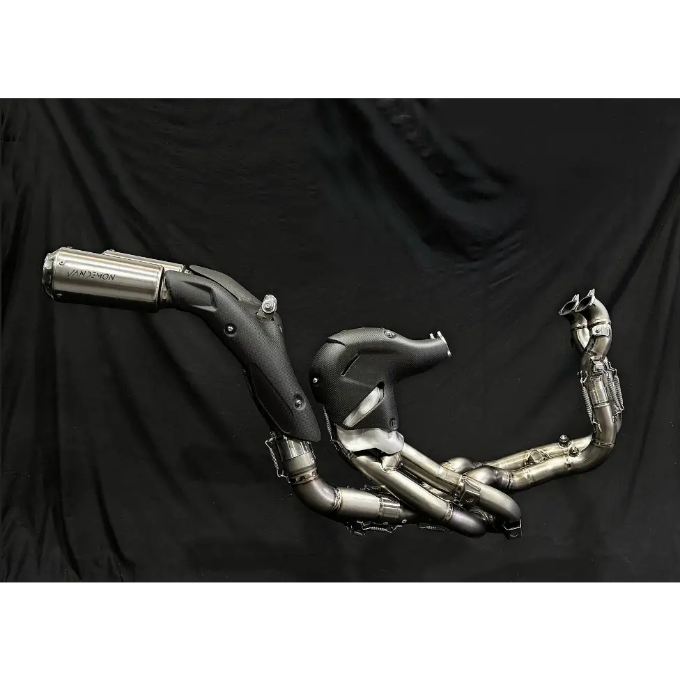 Vandemon Ducati Panigale V4 Titanium High Mount Exhaust System