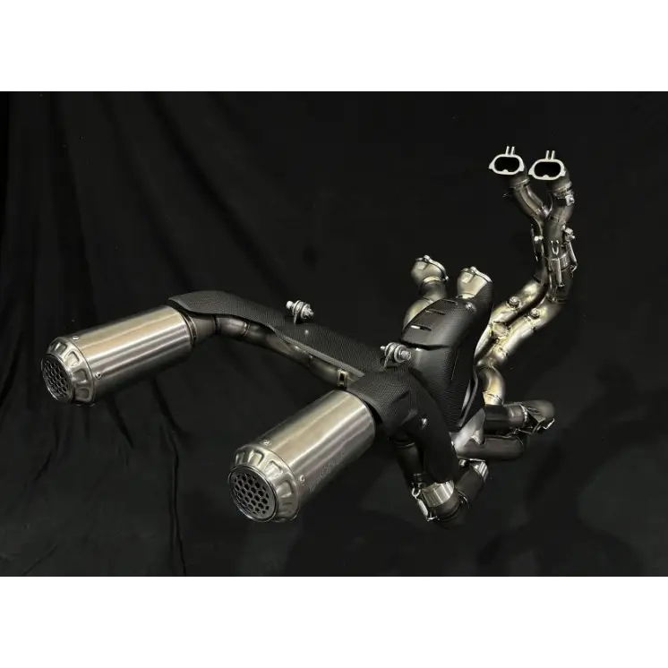 Vandemon Ducati Panigale V4 Titanium High Mount Exhaust System