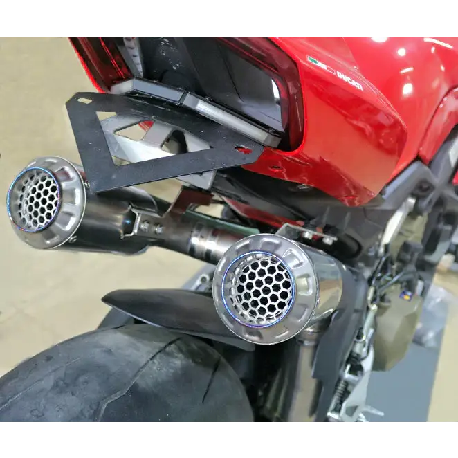 Vandemon Performance Ducati Panigale & Streetfighter V4 Titanium High Mount 3/4 Slip-On 2018-2022 - Exhaust