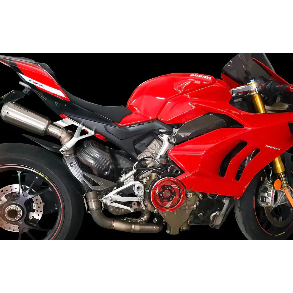 Vandemon Performance Ducati Panigale & Streetfighter V4 Titanium High Mount 3/4 Slip-On 2023-On - Exhaust