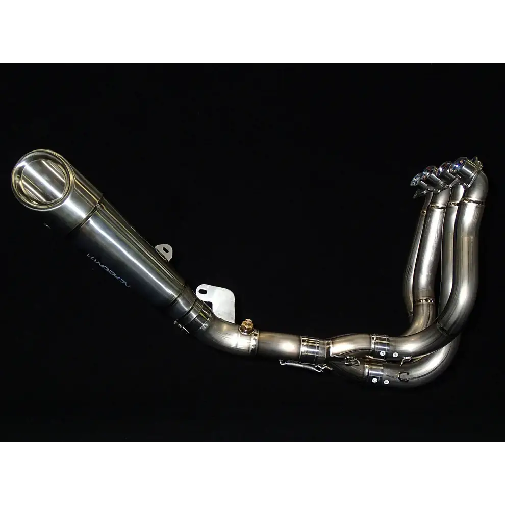 Vandemon Performance Kawasaki Ninja H2 & H2R Brushed Titanium Exhaust System 2015-2024 - Exhaust