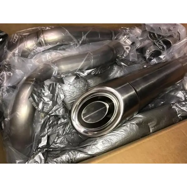 Vandemon Performance Kawasaki Ninja H2 & H2R Brushed Titanium Exhaust System 2015-2024 - Exhaust