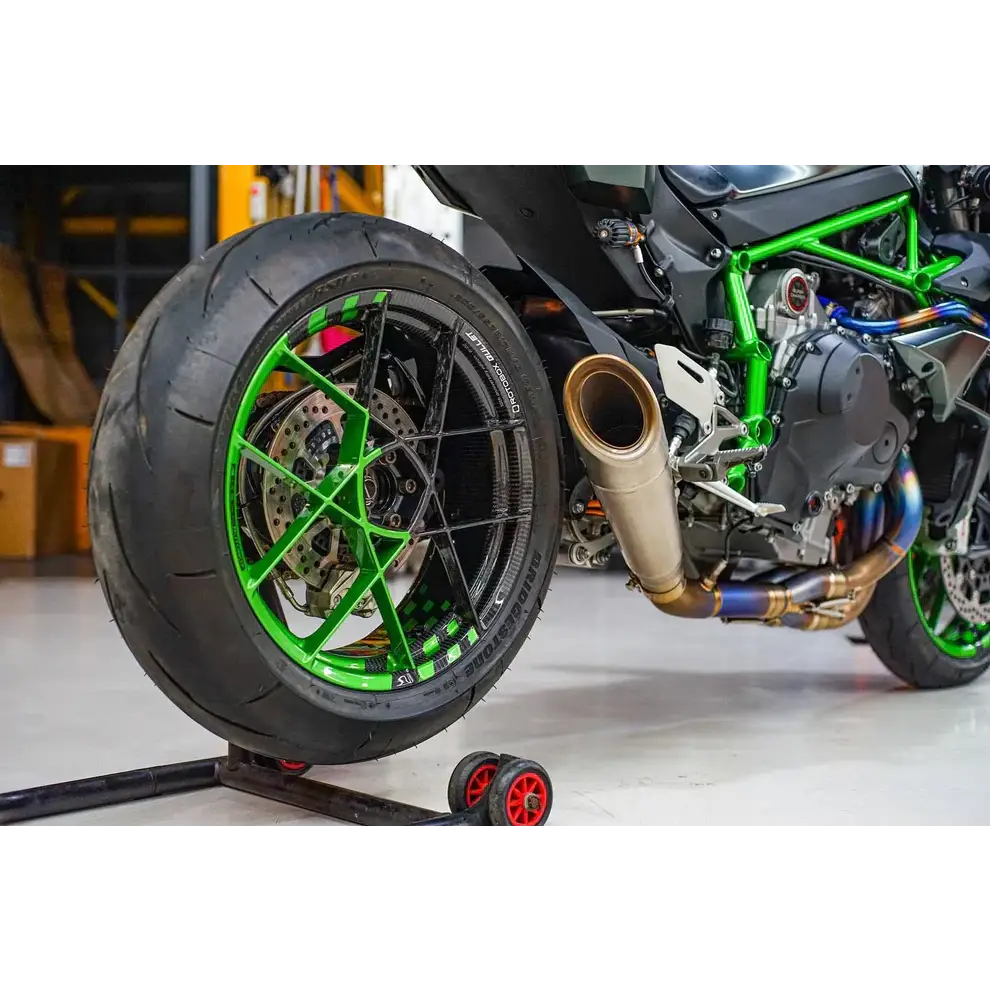 Vandemon Performance Kawasaki Ninja H2 & H2R Brushed Titanium Exhaust System 2015-2024 - Exhaust